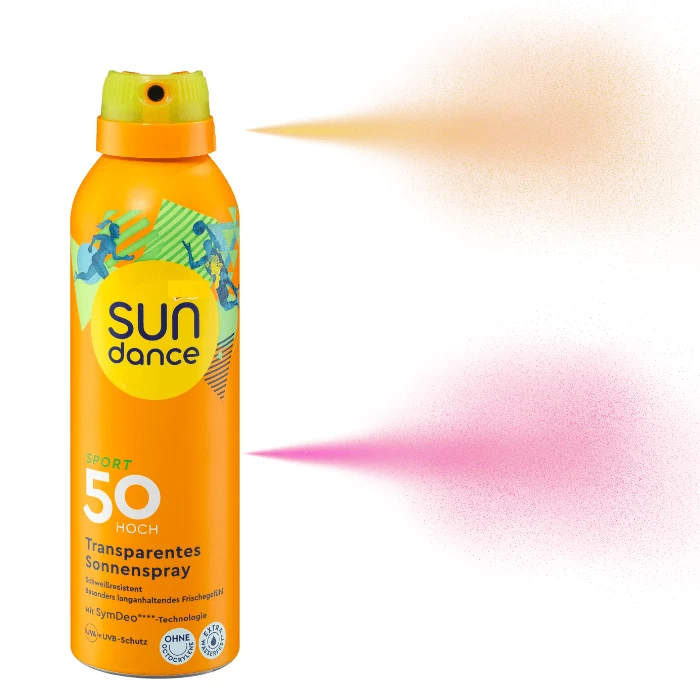 MARKENLOS SUNDANCE Sonnenspray Sport transparent LSF 50, 200 ml
