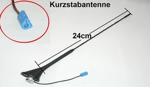 Antenne Dachantenne für Opel Corsa C Stabantenne Antennenfuss Sockel Adapter - Bild 1 von 5