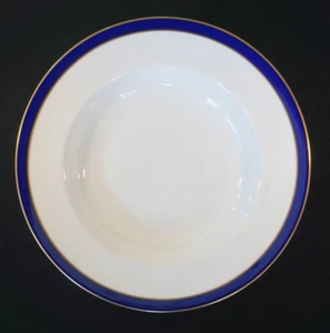 Beautiful Spode Consul Cobalt Rimmed Soup Bowl - Picture 1 of 3
