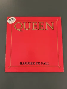 Queen – Hammer To Fall 12" Vinyl 1984 Aussie PROMO Press NM/VG+ VERY RARE!! - Picture 1 of 7