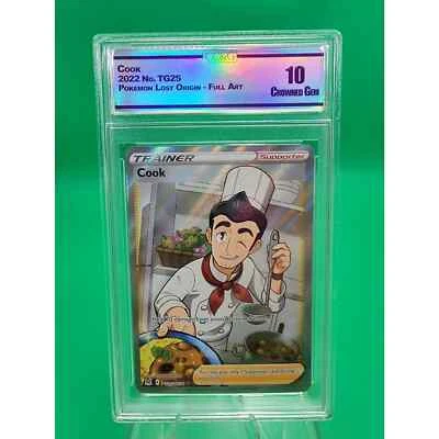 Tarjeta Pokémon Cook TG25/TG30 Arte Completo Origen Perdido Entrenador Galería TCG-CC&G 10 CG Foto 1 de 4