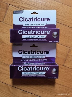 Gel cicatriz facial y corporal Cicatricure 1,0 oz 28 g sellado 2 cajas  Foto 1 de 4