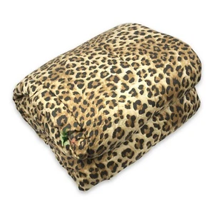 Trapunta Piumone Invernale Matrimoniale Singola Piazza Mezza 250gr Leopardato 14 - Foto 1 di 4