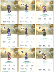 Furfrou & All Form Tr-de 20k stardust - read Description - Picture 1 of 11