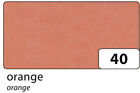folia Transparentpapier 700 x 1.000 mm 42 g/qm orange 25 Bgen