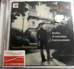 LISZT, CHAMAYOU- ETUDES D'EXECUTION TRASCENDANTE *CD NEW SEALED NUOVO SIGILLATO - Picture 1 of 2