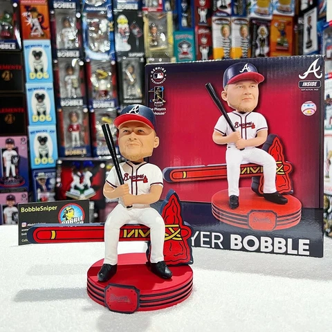 CHIPPER JONES Atlanta Braves "Tomahawk" Exclusive MLB Bobblehead Cover