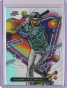EUGENIO SUAREZ MLB Mariners 2023 Topps Chrome Cosmic Refractor #157 Card - Picture 1 of 2