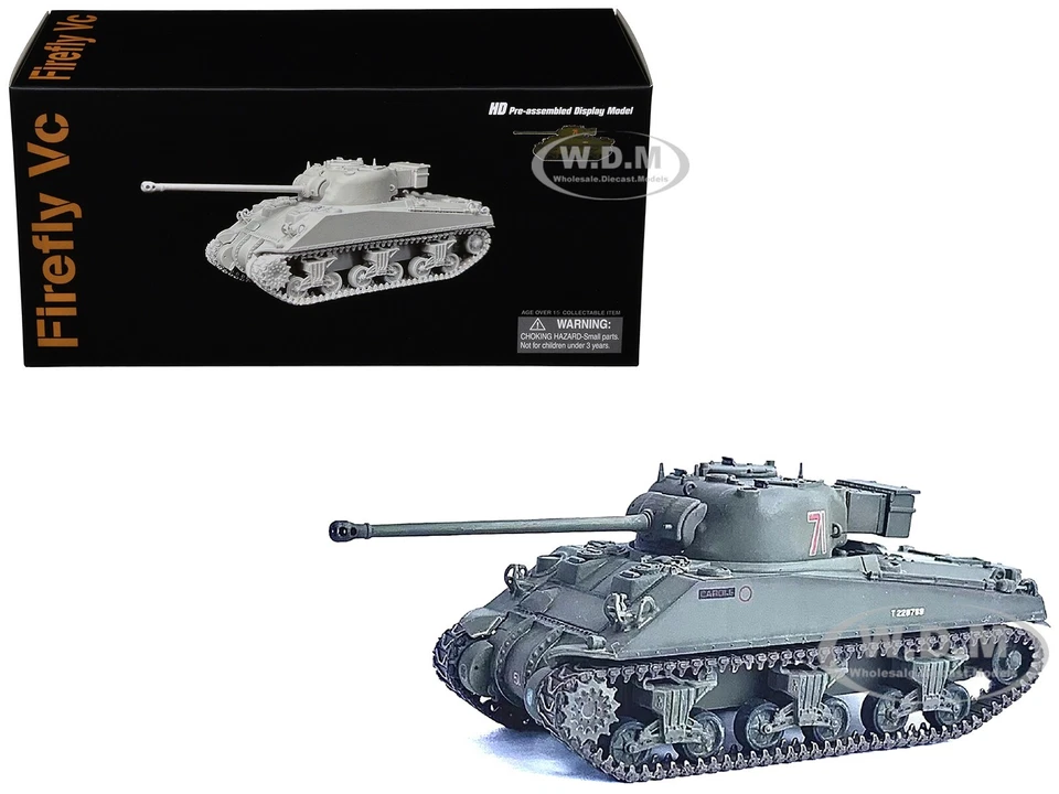BRITISH SHERMAN FIREFLY VC TANK "NORMANDY" (1944) 1/72 BY DRAGON MODELS 63240