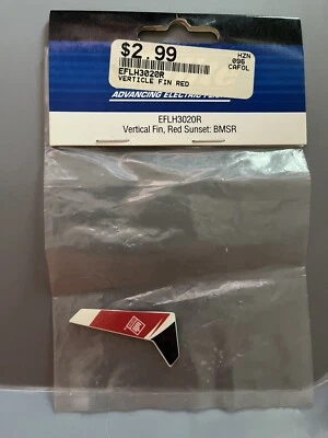 BLADE 3020R Vertical Fin Red BMSR - Image 1 of 2