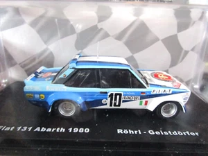 Fiat 131 Abarth Gr.4 Rally di Montecarlo 1980 #10 Röhrl Winner Altaya IXO 1:43 - Foto 1 di 5