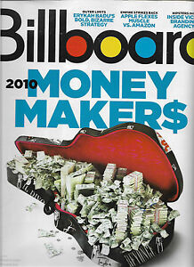 Billboard Magazine March 6 2010 2010's Top Money Makers Erykah Badu The Gorillaz