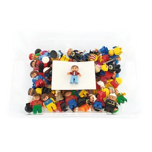 1 Lego® Duplo figure passenger e.g. for railway MIXED - Picture 1 of 1