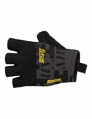 Guantes de ciclismo oficiales 2023 La Fleche Wallone de Santini Foto 1 de 3