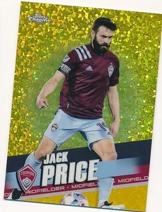 JACK PRICE 2022 TOPPS CHROME GOLD MINI DIAMOND REFRACTOR #4 SP #25/50 MINT - Picture 1 of 2