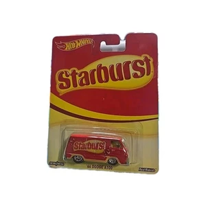2014 Hot Wheels Pop Culture - Starburst '66 Dodge A100 - Real Riders Metal-Metal - Picture 1 of 2