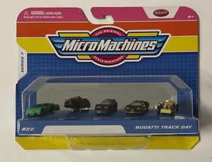 MICRO MACHINES WORLD PACKS SERIES 7 #22 BUGATTI TRACK DAY - Picture 1 of 2