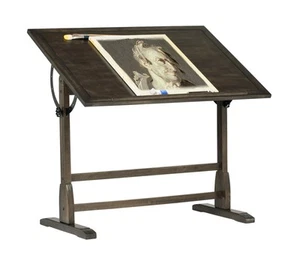 Studio Designs Vintage Drawing/Drafting Table with Pencil Ledge - 42" W x 30"... - Picture 1 of 8