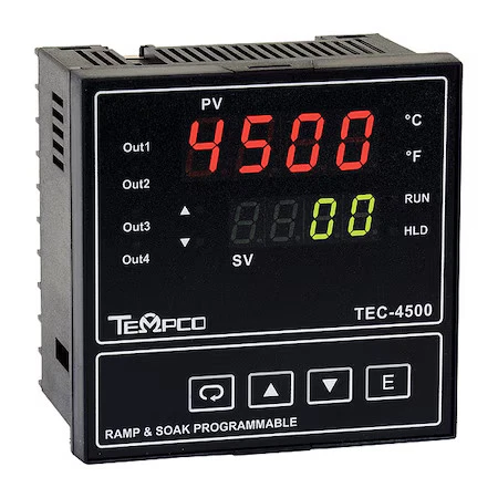 Tempco Tec58003 Temp Ctrl, 90-264Vac, 1/4Din, 4 Relés Foto 1 de 1
