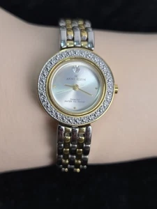 Anne Klein Diamond Accent Two-Tone Stainless Steel Quartz Women’s Watch 10/6873 - Picture 1 of 10