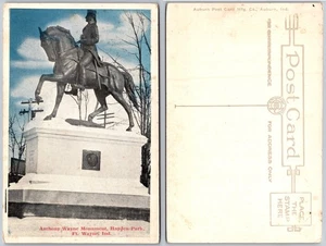 Anthony Wayne Monument Fort Wayne IN Postkarte - Bild 1 von 1