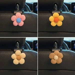 4pcs Car Seat Hook Headrest Holder Hanger Organizer Purse Bag Coat Handbag - Picture 1 of 9