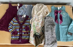 Matilda Jane 6 piece Lot / Bundle Size 2 & 4 Play Condition NWT + Gap *FLAWS* - Picture 1 of 23