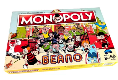 Monopoly Beano Edition Hasbro Board Game Complete in good condition - Image 1 of 4