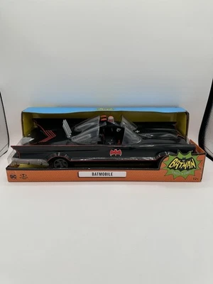 McFarlane Toys DC Batman Classic TV Series Batmobile Action Figure Vehicle New! - Image 1 of 4