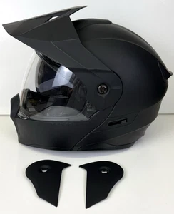 Fly Racing Odyssey Adventure Modular Helmet Matte Black Size Small CLEAN - Picture 1 of 16