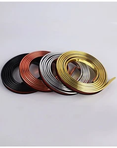 PVC Kantenanleimleiste 5M robust und flexibel Zierband für Möbel Schrank - Bild 1 von 27