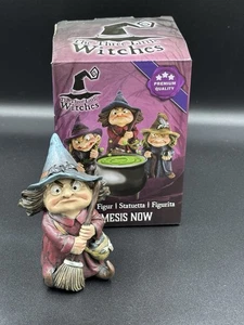 Nemesis Now Toil kleine Hexe und Besenstiel Figur - Bild 1 von 7