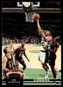 1992-93 Stadium Club Eric Murdock Milwaukee Bucks #292 - Picture 1 of 2