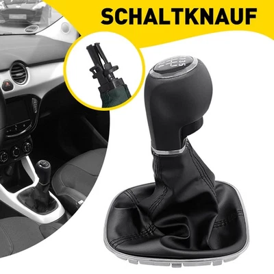 Schaltmanschette Schaltknauf 55496814 Für Opel GM Adam Corsa E 5-Gang DE NEU - Bild 1 von 4