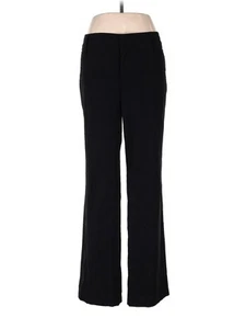AB Studio Women Black Dress Pants 12 - Picture 1 of 2