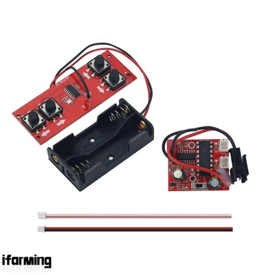 4-CH 2.4GHz Transmitter Receiver Kit Wireless Remote Control For Toy Car Model - Image 1 of 4