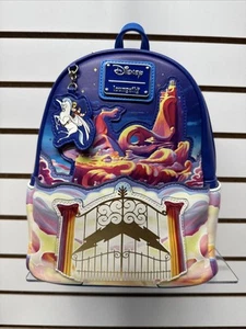 Loungefly Disney Hercules Mount Olympus Golden Gates Mini Rucksack Neu mit Etikett - Bild 1 von 8