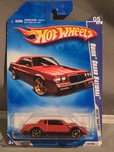 2009 Hot Wheels #131 Faster Than Ever 5/10 Buick Grand National Dark Red - Picture 1 of 12