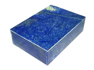 MA Portagioie Artigianale Lapislazzuli 6 Pollici Splendido Colore 8185D dl - Foto 1 di 5