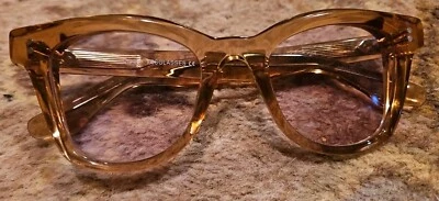 Yesglasses Dragon Retro Vintage Champagne Hi Index Glasses - Image 1 of 4