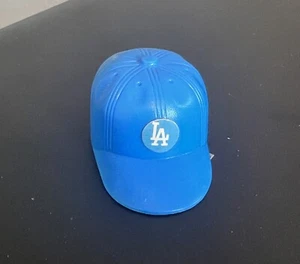 Vintage 70s Los Angeles Dodgers Mini Gumball Plastic Baseball Helmet Cap Hat MLB - Picture 1 of 3
