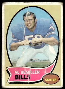 1970 Topps #191 Al Bemiller Buffalo Bills - Picture 1 of 2