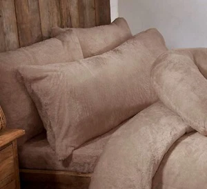 Funda de Almohada Larga Refuerzo Cuerpo de Vellón de Visón, Térmica, Enfermería Embarazo - Imagen 1 de 4