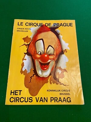 Programme Cirque  -  Le Cirque de PRAGUE Cirque Royal Bruxelles - 1967/1968 - Photo 1/3
