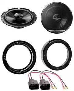 Pioneer 300 Watt 2-Way 16.5 cm Speakers for VW New Beetle from 97 Front Door Rear - Picture 1 of 6