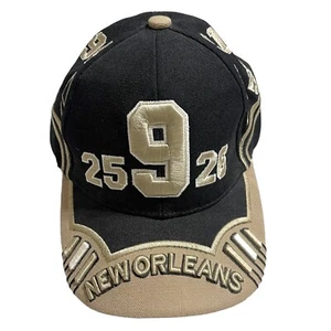 New Orleans Saints Embroidered Logo & # Adjustable Ball Cap Hat Authentic NFL - Picture 1 of 6