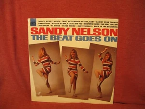Sandy Nelson - "The Beat Goes On" SEALED Record Vinyl LP-9345 Liberty Records - Imagen 1 de 13