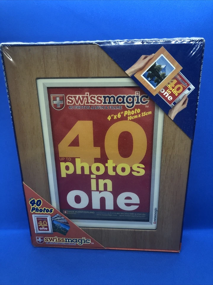 Swiss Magic 40 Photos in One Album & Frame