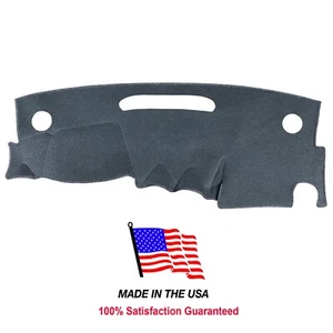 Gray Carpet Dash Mat Compatible with GMC Envoy 2002-2009 Dash Cover Made in USA - Picture 1 of 11