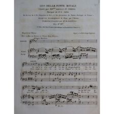 Eia Ferdinand Duo Delle Finte Rivali Singer Piano ca1820